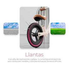 Kids Balance Bikes - Pink - View 3