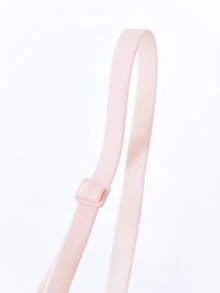 SUJIIN 女款無鋼圈無縫蕾絲飾邊加厚胸墊內衣，提拉支撐，秋季 MX525 - 粉色 - 查看 6