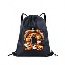1Pc Halloween Backpack For Men & Women, Multifunctional Waterproof Sports Bag, Lightweight Gym Daypack For Running Fitness, Phone Storage Pocket - Multicolor - View 11