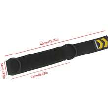 FIVING Ankle Straps For Cable Machine, Padded Adjustable Cuff Glute Leg Hip Kickback, Gym Workout Men Women - Multicolor - View 9