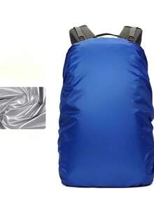 30‑40L Black Universal Waterproof Dust‑Proof Backpack Protective Cover, Portable Foldable Ultralight Anti‑Tear Rain Cover For Campus School Rucksacks, Suitable For Dust‑Proof, Anti‑Theft, Cycling, Hiking, Camping, Travel And Outdoor Activities - Multiple Styles - View 3