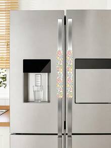 2pcs Refrigerator Door Handle Protector, Oven Handle Protector, Ultrasonic Embossed Pattern Door Handle Protector - View 7