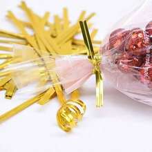 800pcs Multicolor Metal Twist Ties, For Party Candy Bag Packaging, Cellophane Bag Sealing, Lollipop Dessert Twist Ties - Multicolor - View 5