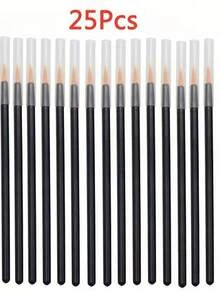 5/25pcs Reusable Gel Liner Nail Art Brush Painting Pen Disposable Eyeliner Pen Beauty Eyeliner Makeup Tool - Multicolor - View 3
