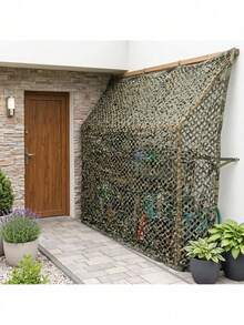 Balcony Shade Screen 2 * 2 M, Waterproof Oxford Fabric Cover With Openwork Design For Partial Sun Shading And Added Privacy, Lightweight Outdoor Screen With Easy Mounting For Balcony Terrace Pergola Fence And Patio - A - View 5