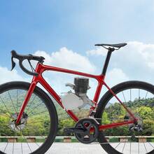 100CC 2‑Stroke Bicycle Engine Kit, Complete Gas Motor Conversion Kit Max Speed 45km/H For 26‑28 Inch V‑Frame Mountain Road Bikes - D - View 2