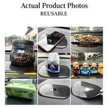1pc Car Dashboard Anti-Slip Mat, Heat-Resistant Car Phone Center Console Storage Pad, Creative Car Decor, Phone Glasses Keys Anti-Slip Pad, Durable Car Dashboard Anti-Slip Holder, Car Interior Accessories - 1pc - View 5