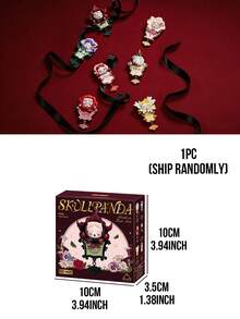 SKULLPANDA Petal Four Scenes Series Fridge Magnet Blind Box, 6 Regular Versions + 1 Secret Version, Functional Home Kitchen Decor And Art Collectible Display, Fridge Decoration, Birthday, Christmas Gift - Multicolor - View 14