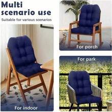 Thickened U-Shaped Outdoor Tufted Seat Cushion, Suitable For Patio, Living Room, Office, Garden And Yard - A - View 9