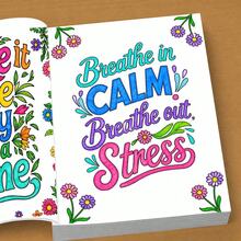 Buku Mewarnai Kesehatan Mental: Kebahagiaan Ditemukan dalam Momen-Momen Kecil | Desain Bunga & Afirmasi Positif | Buku Aktivitas Penghilang Stres & Relaksasi untuk Dewasa & Remaja | Hadiah Perawatan Diri Kreatif untuk Kesadaran Diri - MultiWarna - View 7
