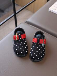 1 Pair Wide Toe Box Oversized Sweet German Training Shoes 2026 Spring/Autumn New Casual Sports Shoes For Girls Fashion Versatile - Black - View 4