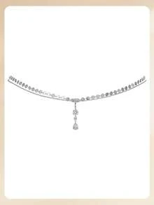 TOKRING Belly Button Ring With Waist Chain For Women, Gold Cubic Zirconia Dangle Navel Piercing, Adjustable Body Jewelry For Summer Beach Bikini - Waist Chain Belly Piercing - View 6