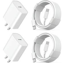 Set Adaptor Dinding Pengisian Cepat 30W + Kabel Pengisian Cepat Transfer Data Efisiensi Tinggi 3,3 kaki/100 cm Kompatibel dengan iPhone 14/13/12/11 Pro Plus/XS/XR/8/7/9 Series - Steker Tipe AS A (110-127V) - View 2