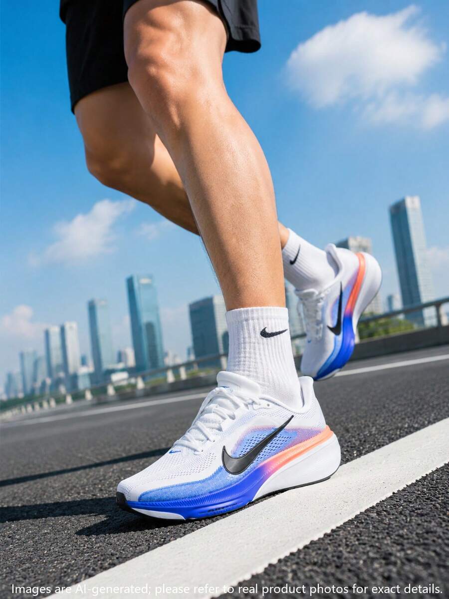 Jordan Men's Running Shoes AIR ZOOM PEGASUS 42 2 Lightweight Daily Training Running Shoes IB1873-105 - White/Blue - View 1