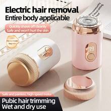 Women's Electric Shaver, Multifunctional Electric Shaver, Suitable For Bikini, Armpit, Leg, Arm, Body, Face, Public Area Hair, Portable, Digital Display, USB Charging, Multifunctional Beauty Device, Perfect Gift For Women - Multicolor - View 12