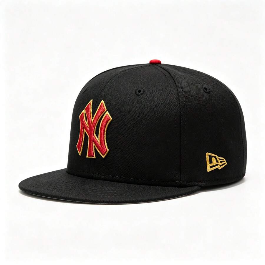 New Era New York Yankees Black MLB Champions Cap 77920 - Black - View 1