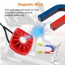 Treadmill Magnet Key For Proform Image Weslo Epic Golds Gym Freemotion And Healthrider Treadmills - ColorA - View 3