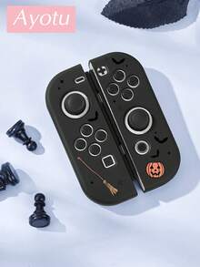 Ayotu Pumpkin & Bat & Ghost Theme Switch Protective Case, Compatible With New Switch 2 (2025)/Switch NS/Switch OLED, Can Be Used On Docking Station Without Removing Protective Case, Universal Game Controller Protective Cover, Switch Game Accessories, Anti-Drop Anti-Scratch, Halloween Theme & Birthday Gift. - View 15