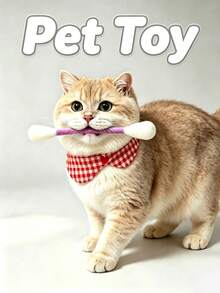 5pcs/3pcs/1pc Extra Large Cat Teaser Wand, Cat Sniffing Stick, Teeth Cleaning & Chewing Toy, Self-Entertainment Intelligent Toy, Interactive Soothing Cat Accessory - Multicolor - View 2