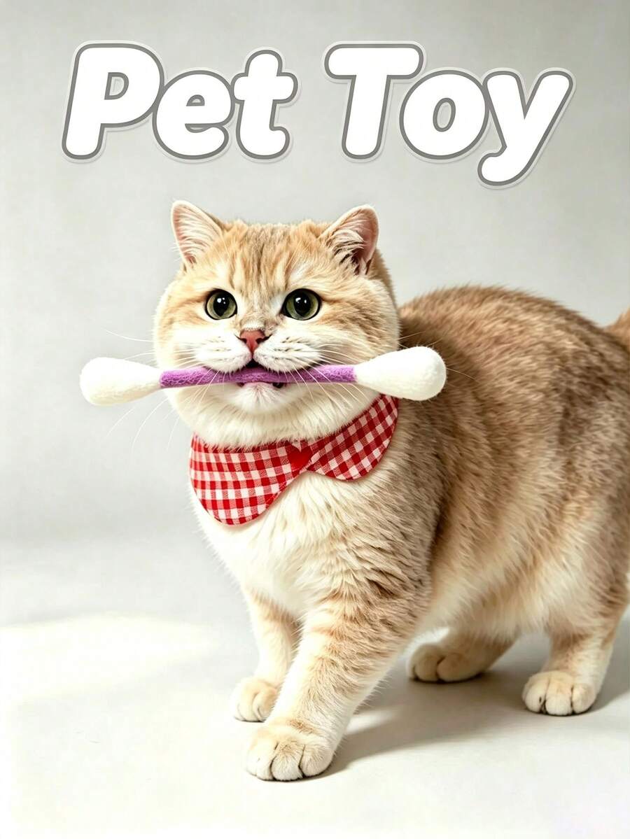 5pcs/3pcs/1pc Extra Large Cat Teaser Wand, Cat Sniffing Stick, Teeth Cleaning & Chewing Toy, Self-Entertainment Intelligent Toy, Interactive Soothing Cat Accessory