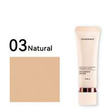 CHARMACY Sampel Foundation Cair Beludru Ukuran Travel 1 pc 8g, Full Coverage, Tahan Lama 12 Jam, Waterproof, Kontrol Minyak, Ringan, Mini Concealer, Base Makeup untuk Halloween, Natal, Pesta Liburan, Harian, Hadiah untuk Wanita - 03-8g - View 10