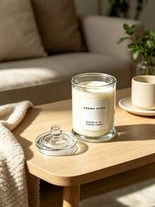 1pc Luxury Scented Candle, Suitable For Birthday, Wedding, Thanksgiving And Christmas Decoration, Create Warm Atmosphere, Suitable For Home Decor And Graduation Gift, Long-Lasting Indoor Fragrance, Graduation Commemorative Gift - one-size - View 6