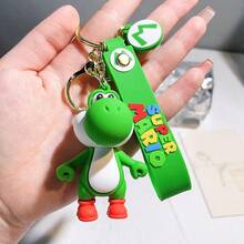 SUPER MARIO BROS. 1pc Anime Character Image Keychain Pendant Cartoon Bubble Dragon Keychain Backpack Car Keychain Prop Gift, Perfect Holiday Gift For Family And Friends - Multicolor - View 12