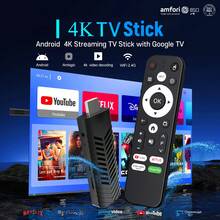 VELEC I96 D10 TV Stick, Pemutar Media Streaming Portabel 4K HDR Quad-Core 64-Bit Android TV, WiFi 2.4G, Cocok Untuk Android TV Stick, Perangkat Streaming 4K HD Untuk TV Dan Proyektor - Hitam - View 1