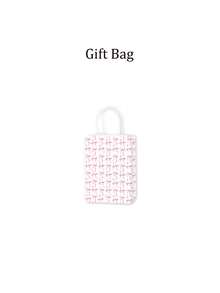 Vintage Red Rhinestone Cherry Keychain With Double Bow And Heart Pendant, Sweet Style Handbag Accessory For Girls, Comes With Gift Bag, Unique And Exquisite Gift For Best Friend - Multicolor - View 9