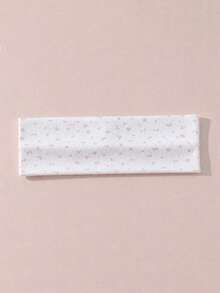 1-5件組時尚女款蝴蝶結條紋愛心碎花柔軟防滑髮箍，彈性瑜伽運動髮飾，適合日常穿搭與多種場合 - 彩色 - 查看 8