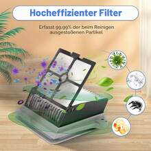 (3pcs) Floor ONE S7 PRO HEPA Filter, Compatible With Floor ONE S7 PRO/ONE S6/IFLOOR 5 Breeze Complete Smart Battery Wet Dry Vacuum Cleaner, 3 Replacement Filters - 3-pack - View 3