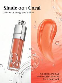 Dior Addict Lip Glow Mini 3ml #004 24H Hydrating Volume Lip Makeup - Coral Orange - View 10