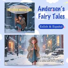 Bilingual Andersen Fairy Tales In English And Spanish, Classic Story Reading With The , Thumbelina And The Ugly Duckling, Illustrated Covers, Family Reading And Language Learning Fun - Bilingual Fairy Tale Stories - View 8