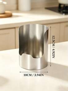 1/2pcs Multi-Functional Kitchen Utensil Storage Rack, Party Serving Spoon Holder, Stainless Steel Vertical Spoon Rack, Stainless Steel Spoon Holder, Spoon Storage Rack, Stainless Steel Spatula Spoon Rest, Kitchen Storage Utensil Rack, Suitable For Kitchen Storage Of Wooden Spoons, Cutting Boards, Pot Lids, Chopsticks, Used For Stove, Cabinet, Oven, Home Countertop Kitchen Decor - Multicolor - View 7