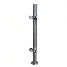 Railing Corner Post For Balcony Guardrails Attic Guardrails 1PCS Stainless Steel Railing Corner Post - Silver - View 6