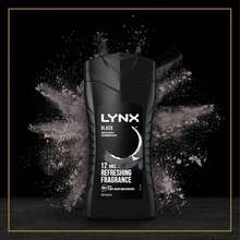 LYNX SHOWER GEL BLACK 225ml - Sandalwood - View 2