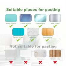 3pcs Arched Niche Green Plant Wall Sticker, 2D Waterproof Self-Adhesive Tropical Plant Wall Niche Art Sticker, Suitable For Living Room, Entryway, Wall Decor And Home Decor. - A - View 9