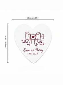 Personalized Name And Year Coaster, Custom Text Drink Coaster With Line Art Party Design, Custom Beverage Coaster, Birthday Party Table Decor, Celebration Drink Mat, Coffee Coaster, Birthday Gift For Friends, Family, Party Hosts And Guests. - Multicolor - View 90