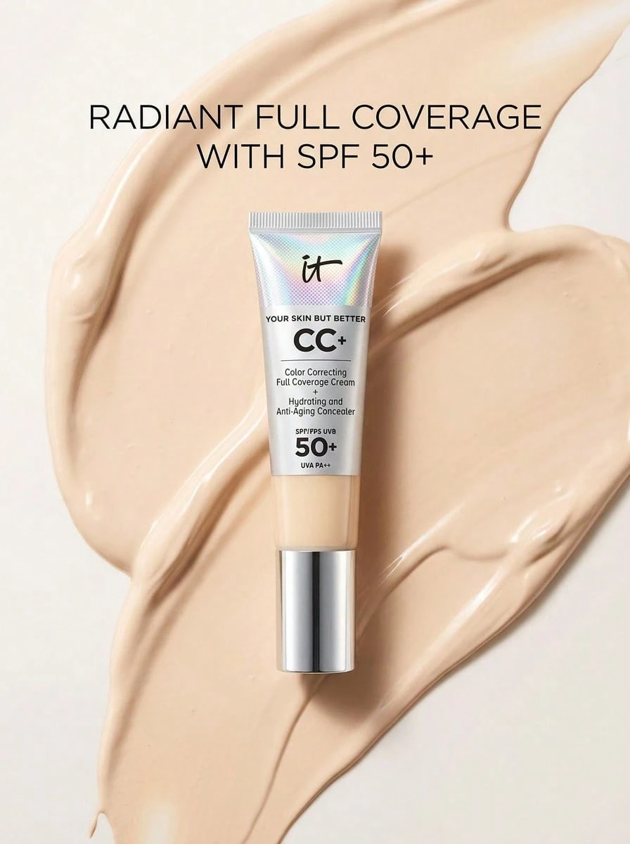 IT Cosmetics CC+ Cream Full-Coverage Foundation SPF50 Fair 32 Ml - Fair - View 1