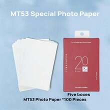 HPRT MT53 Mini 3-Inch Adhesive ZINK Inkless Thermal Photo Paper, Consumables For Pocket Photo Printer - View 15