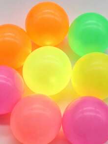 Glow In The Dark Wall Stickers Sticky Balls, Luminous Ceiling Balls Random Color, DIY Fun Toys, Suitable For Party, Birthday, Christmas, Halloween Creative Gifts - Multicolor - View 8