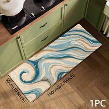 Minimalist Striped Print Long Runner Rug, Indoor Home Decor, Kitchen Runner, Entryway Doormat, Hallway Entrance Decor, Bedroom Bedside Rug, Living Room Rug, Laundry Room Mat, Bathroom Bath Mat, Suitable For Apartment, Dorm And Home Daily Decor - Multicolor - View 16