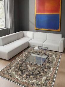 Digitally Printed Non-Slip Washable Runner And Area Rug Living Room Carpet, Modern Design | Modern, Scandinavian, Bohemian And Classic Styles | 100% Polyester - Multicolor - View 3