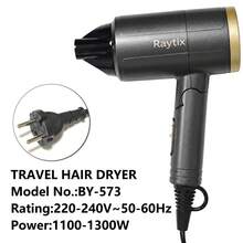 Raytix Pengering Rambut Lipat Portabel Model Baru, Pengering Rambut Cepat untuk Penggunaan di Rumah/Salon, Cocok untuk Penggunaan di Rumah/Salon/Perjalanan - Grey - View 9