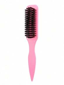 1pc Side Comb, Professional Hair Brush, Suitable For Smooth Ponytail And Braid Styling, Pointed Tail Styling Tool, Applicable For Loose Hair And Side Waxed Bangs - Multicolor - View 9