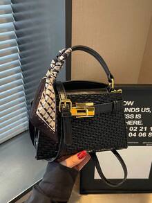 Tas Selempang Mini Minimalis Serbaguna dan Modis - Hitam - View 7