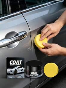 Paint Scratch Care Cream, Easily Remove Small Car Surface Defects. Apply Scratch Repair Cream On The Car Body To Restore Deep And Shallow Scratches Without Damaging The Original Paint Surface, Perfect For Repairing Small Paint Defects - Solid State - View 4