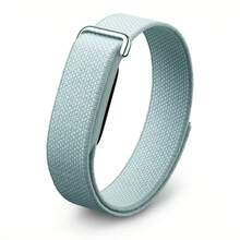 Air Replacement Watch Band 18mm Nylon Braided Sports Strap Adjustable Hook & Loop Wristband Breathable Lightweight Fitness Tracker Accessory - Mint Green - View 13
