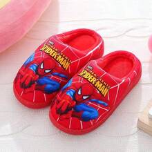 FIFA Spider-Man Marvel Cartoon Home Slippers, Winter Cartoon Non-Slip Warm Indoor Slippers - Unisex Slippers - View 6