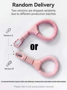 360° Rotating Anti-Tangle + 0.18mm Clip Phone Lanyard Ring Rope Short Metal Buckle Anti-Loss Anti-Theft Multi-Function Self-Locking Hand Strap - Multicolor - View 5